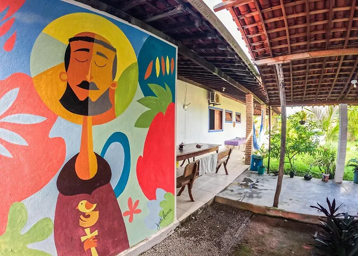 Hotel que aceita animais de estimação: The Beach Hostel Milagres